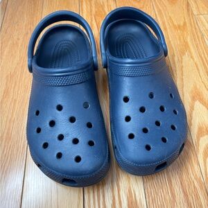 CROCS Classic Navy Blue Clog Sandals